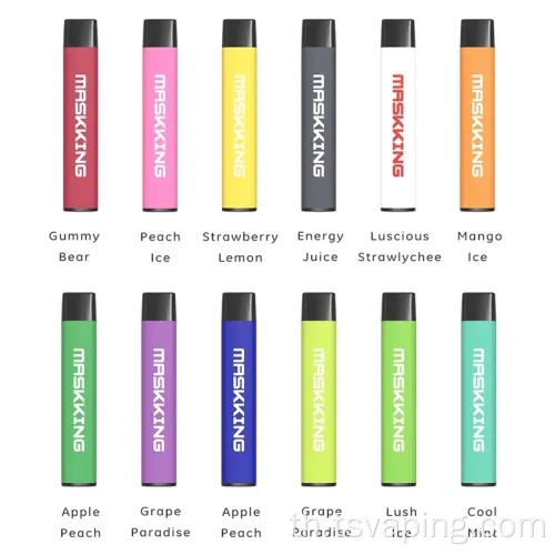 oem vape maskking disposecil e-cigarette 400 พัฟ